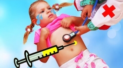 Embedded thumbnail for Bad Baby Сrying! Playing Doctor &amp;amp; Learn Colors with Injections / Bad Kids Colours Learning Video