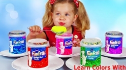 Embedded thumbnail for Learn Colors with Сream like Ice Cream for Children, Toddlers and Babies / Colours for Kids to Learn